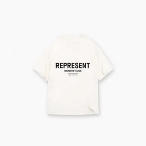 Represent Owners Club Flat White T-Shirt