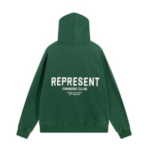 Represent Owners Club Green Hoodie